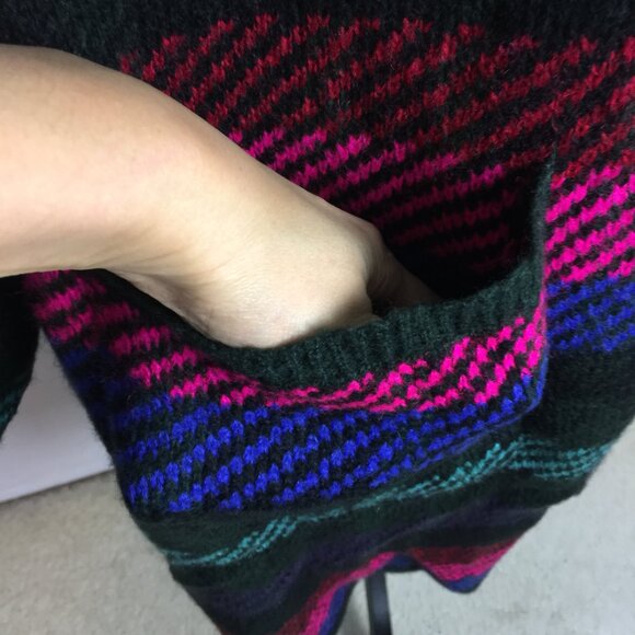 Torrid Sweater Shacket Duster Cardigan Womens Plus 2X Striped Chunky Button Up - Picture 8 of 16